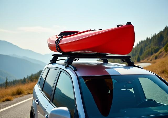 Portakayaks para vehículo